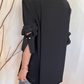 Camicia in seta con gemelli perle