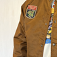Bomber con patch e ricami