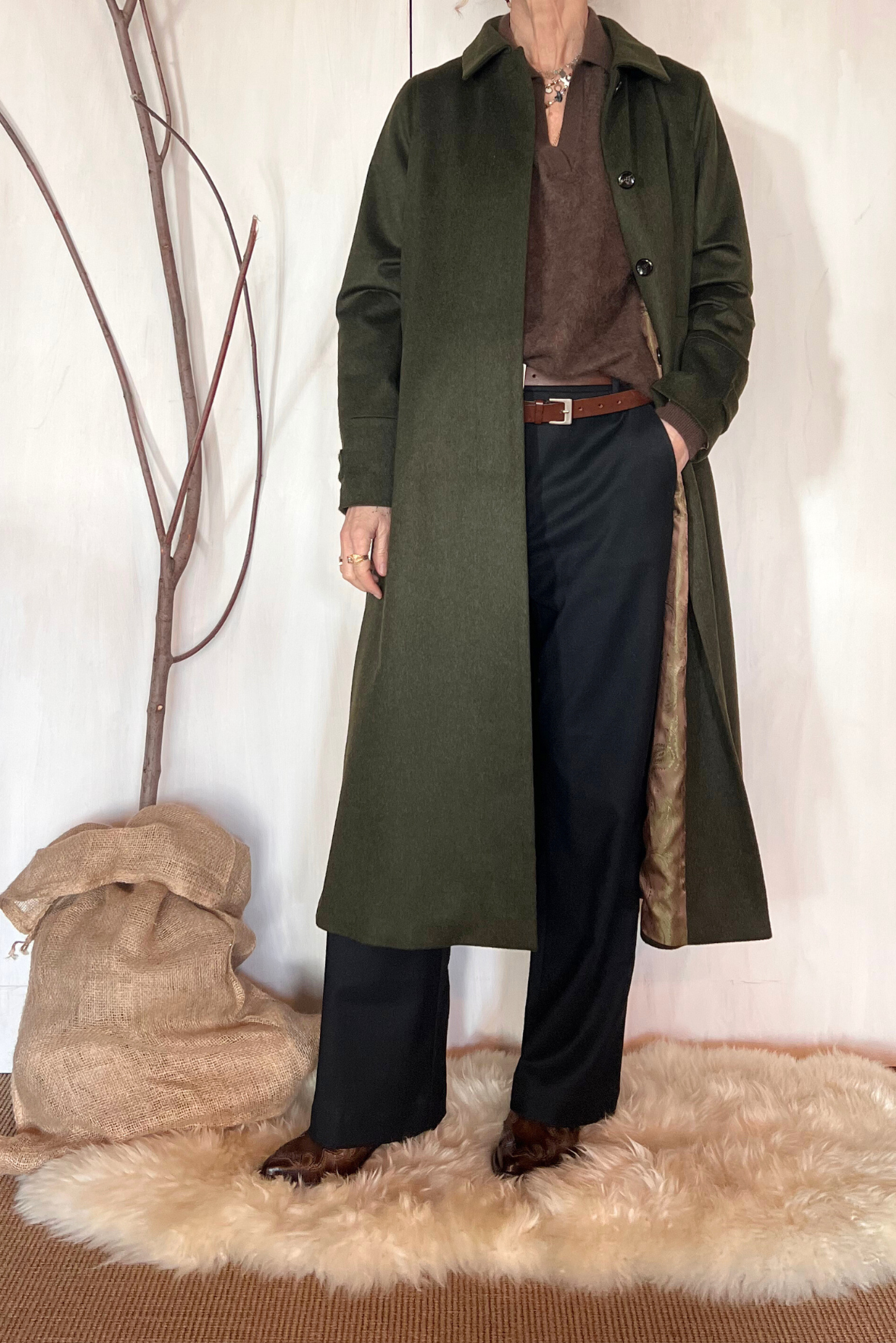 Cappotto Huberta in lana