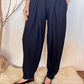 Pantalone balloon in maglia