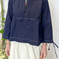 Blusa con ricami