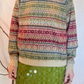 Maglia jacquard Swarovski