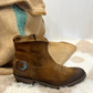 Texano con fibbia e turchesi