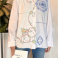 Camicia coreana con ricami