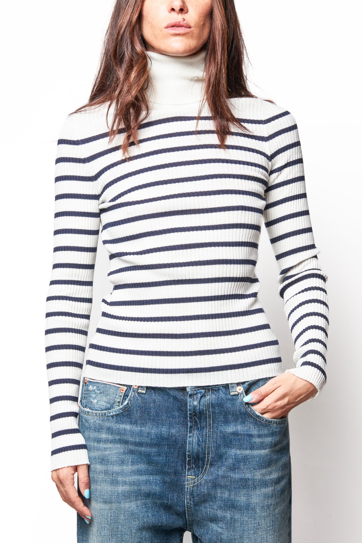 Maglia a collo alto