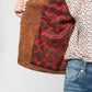 Blazer scamosciato