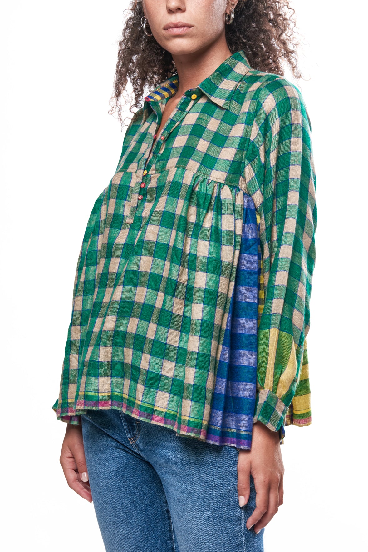 Blusa in cashmere