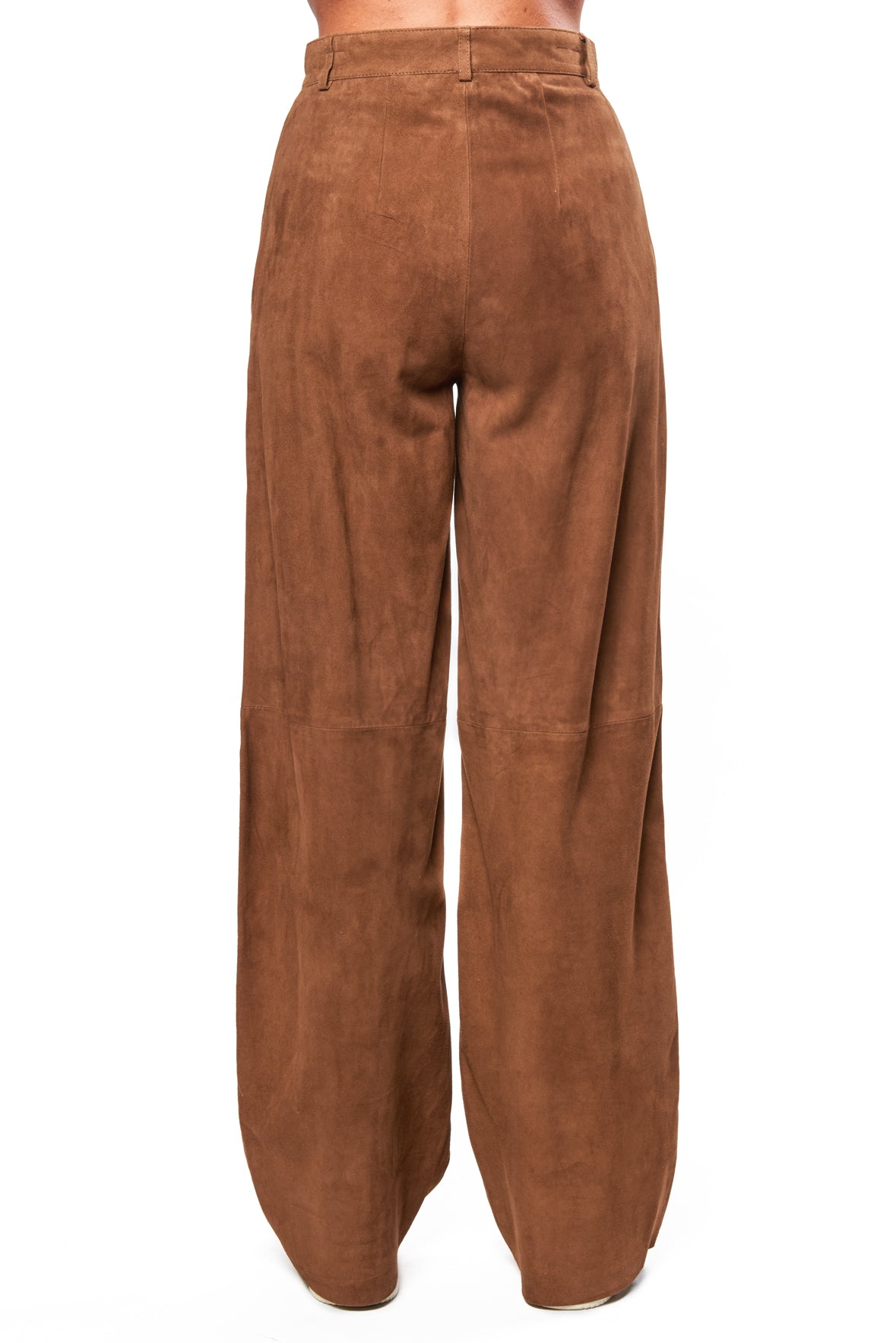 Pantalone in suede